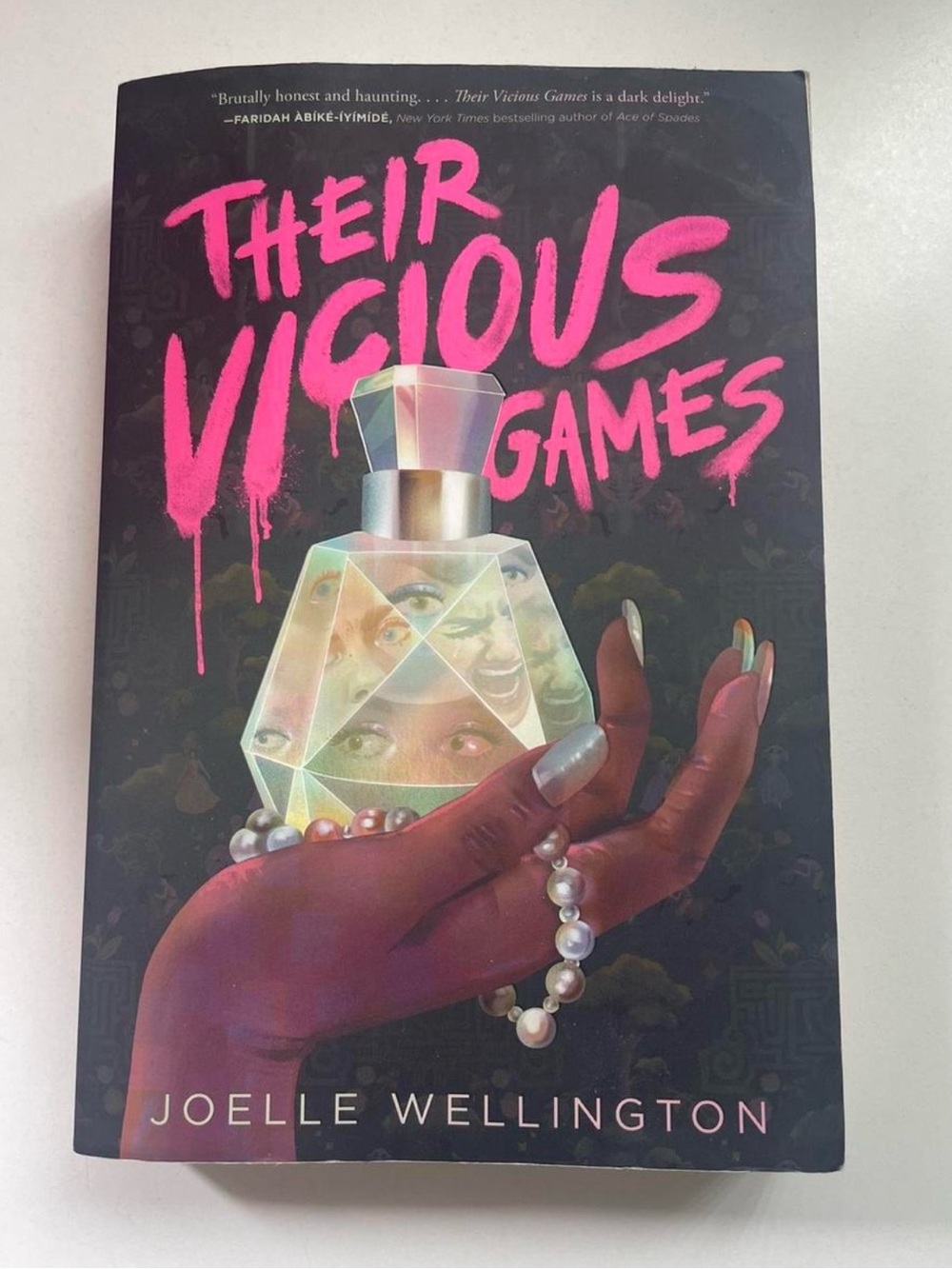 Joelle Wellington Their Vicious Games - Pink & Black Cover